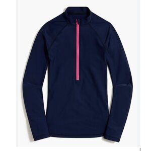🌊 J.Crew Factory Long-Sleeve Front-Zip Rash Guard 🌊